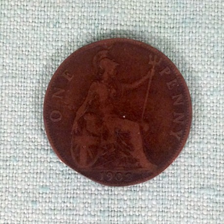 One penny 1902