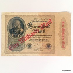 5 forskellige tyske sedler